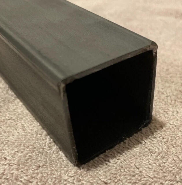 1-1/2" x 1-1/2" x .078" WALL 14 GAUGE SQUARE TUBING STEEL TUBE 19" LENGTH