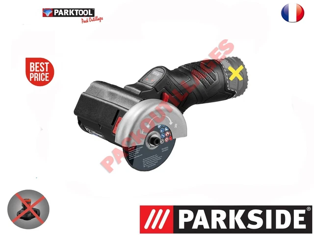 Sans Fil 20V Lidl Meuleuse Park Side - PWS 125 F6 - Meuleuse D'angle Parkside Livrée Avec Sac De Rangement