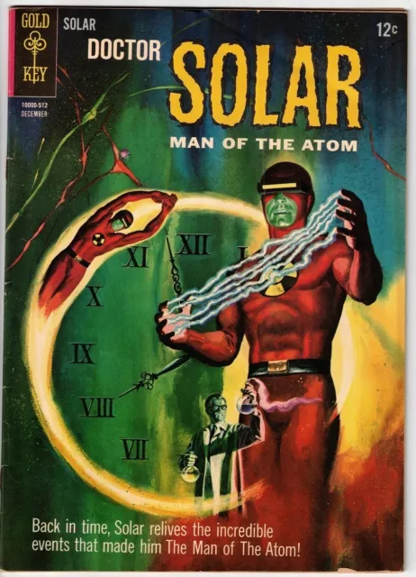 DOCTOR SOLAR MAN OF THE ATOM # 15 (GOLD KEY) (1965) FRANK BOLLE art - ORIGIN