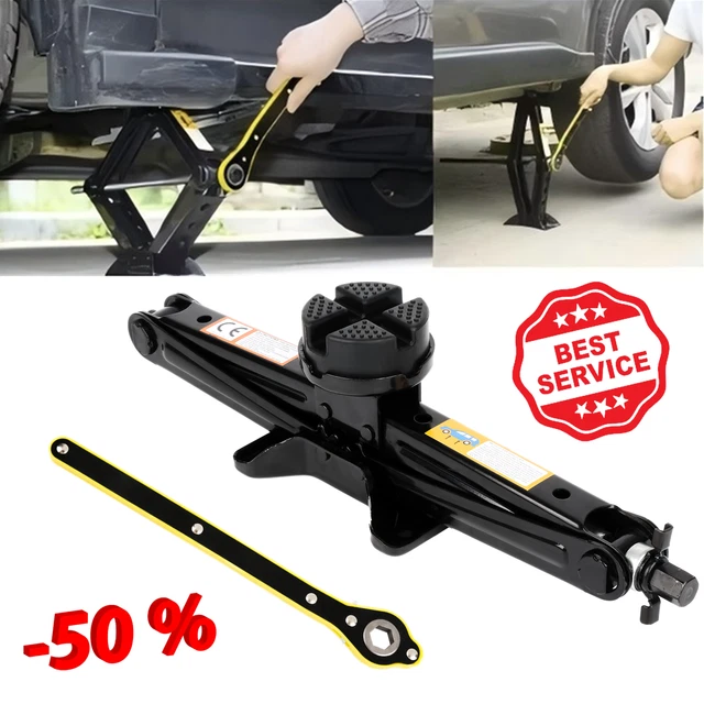 Auto Wagenheber Scherenwagenheber Lift Für PKW/SUV/MPV 2,5T Mit Handkurbel DE