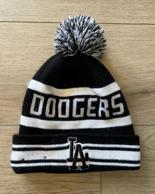 RARE LA LOS Angeles Dodgers Knit Winter Hat Beanie 47 Brand Mens ...