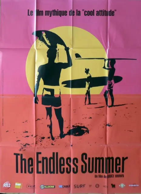 The Endless Summer - Bruce Brown - Sport /Surf / Sunset - Reissue Large Poster