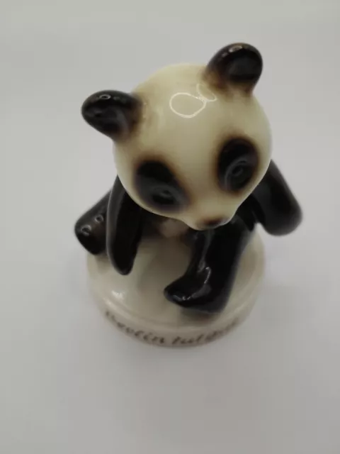 Vintage Goebel Panda Bear West Germany Ceramic Figurines Small Realistic