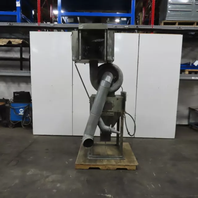 AAF-American Type D Roto-Clone 3HP Exhauster & Dust Collector Hopper Type E 3PH