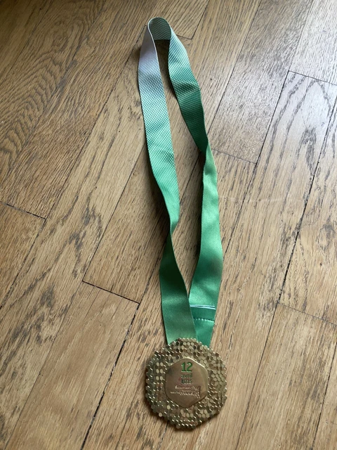Médaille Marathon Pour Tous Paris 2024 - Jeux Olympiques - 10km - Orange - France