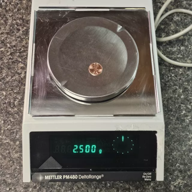 PM 480 Mettler digital lab scale balance analytical 480 gram DELTARANGE