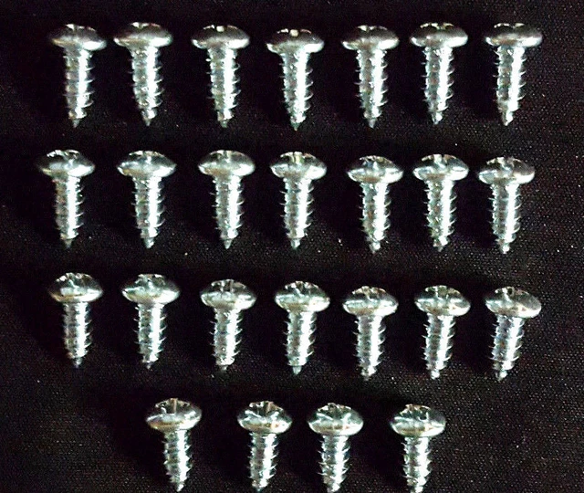 Windshield Window Moulding Molding Trim Clip Screws Fits Chrysler Dodge 25pcs A