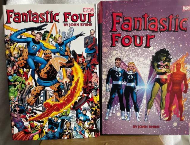 Fantastic Four by John Byrne Omnibus Vol 1 & 2 (Marvel, 2011/2013)