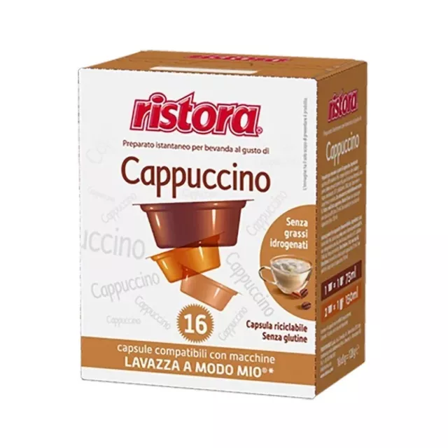 Ristora Compatibili Lavazza A Modo Mio Cappuccino - conf. 64 Capsule