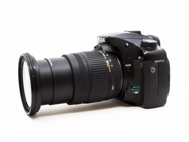 Appareil photo reflex numérique Pentax K20D + objectif macro Sigma 17-70 mm...