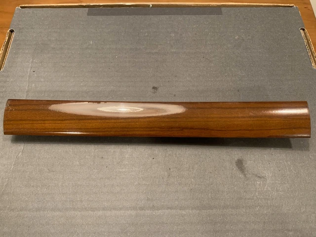 Mercedes-Benz W123 Center Dash Wood Trim Moulding Zebrano OEM 300D TD CD 77-85