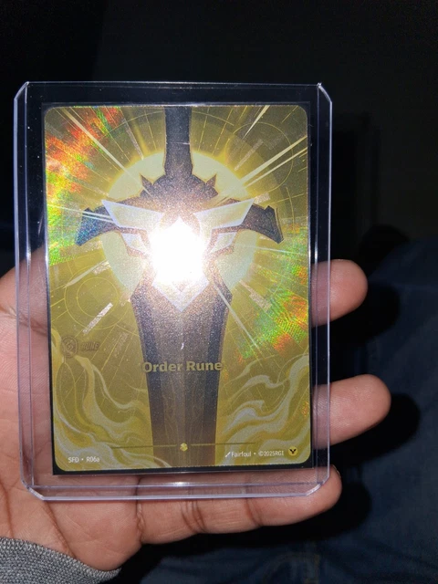 RIFTBOUND SPIRITFORGED TCG - ORDER RUNE R06a SFD ALT ART - MINT! £5.44 ...