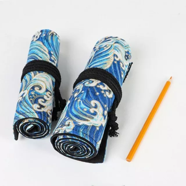 Forniture sacchetto per penna tela sacchetto per conservazione penna custodia per tenda sacchetto per matita trucco 3