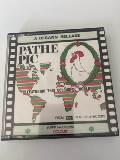 Pathe Pic Nile Steamer Derann Super 8 mm Cine Film Colour Sound Colourful World