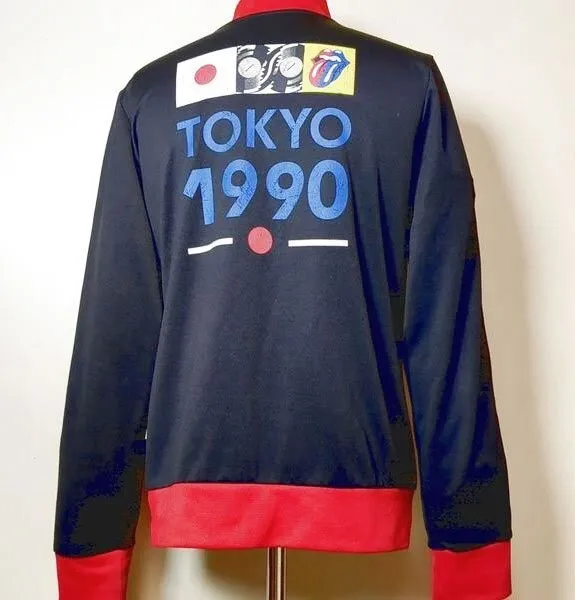 Rolling Stones / Steel Wheels Japan Tour 1990 Track Jacket Repro Size M