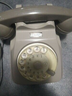 Italtel vintage anni 70 leggi descrizione Telefono A Disco SIP 