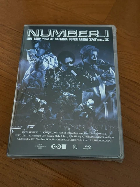 NUMBER I LIVE Tour 2024 No. Normal Ver Japan W3 $223.38