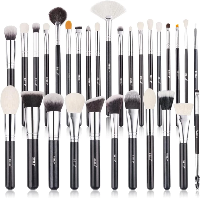 30 PCS Pennelli Make up Set, Pennelli per Trucco Professionale Set per Trucco Ki