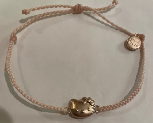 Pura Vida x Hello Kitty Rose Gold Kitty Charm Bracelet/ FAST FREE SHIPPING