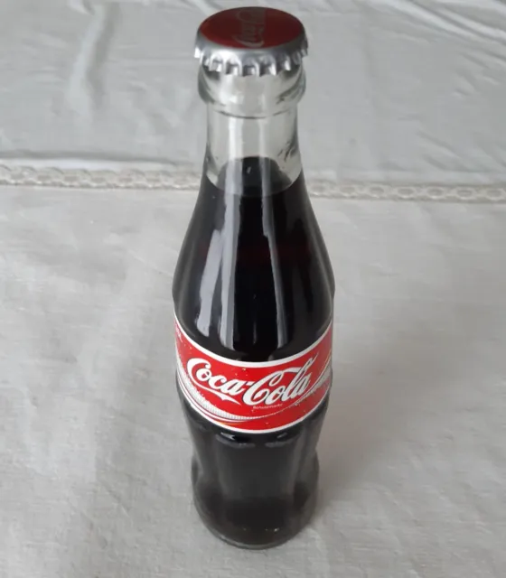 Bottiglia di Coca Cola Coke bottle vintage 0,35 L in vetro originale sigillata