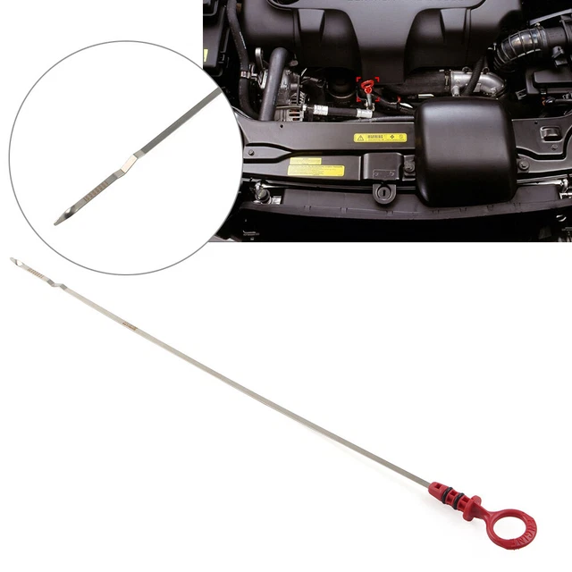 Engine Oil Dipstick For VOLVO S80 1998-2006 XC90 2003-2006 30731177 Red Auto US