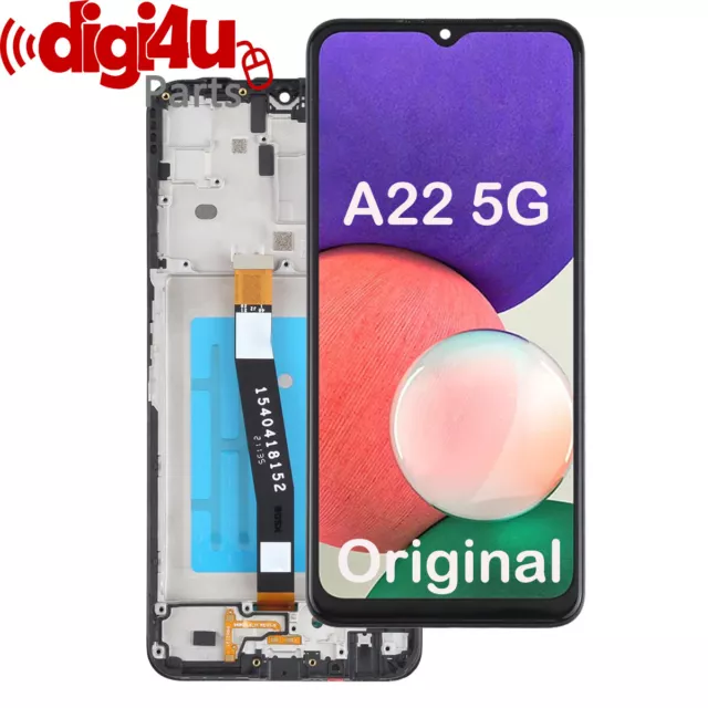 For Samsung Galaxy A22 5G SM-A226B/DSN LCD Display Screen Replacement+Frame OEM