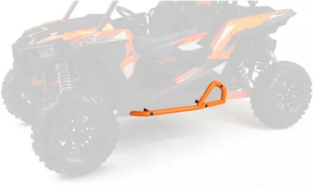 2014 - 2021 Polaris  RZR 1000 900 side nerf bars rock sliders rock guards orange