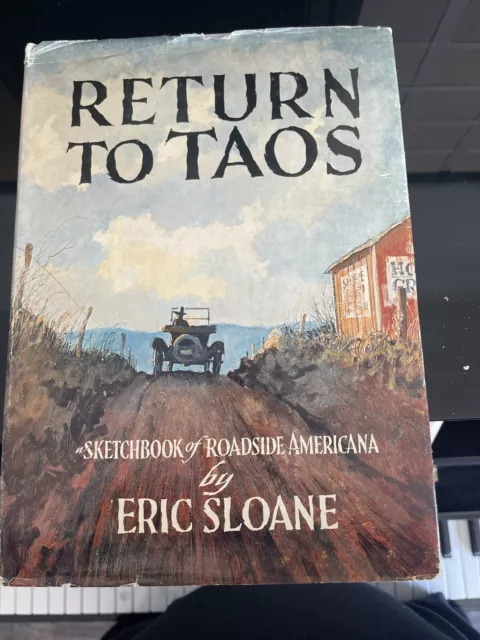 Return to Taos Sketchbook of Roadside Americana, Sloane, 1960