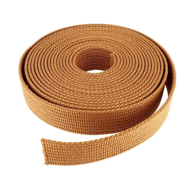 Sangle synthétique MARRON - Largeur 30 mm - 5 mètres