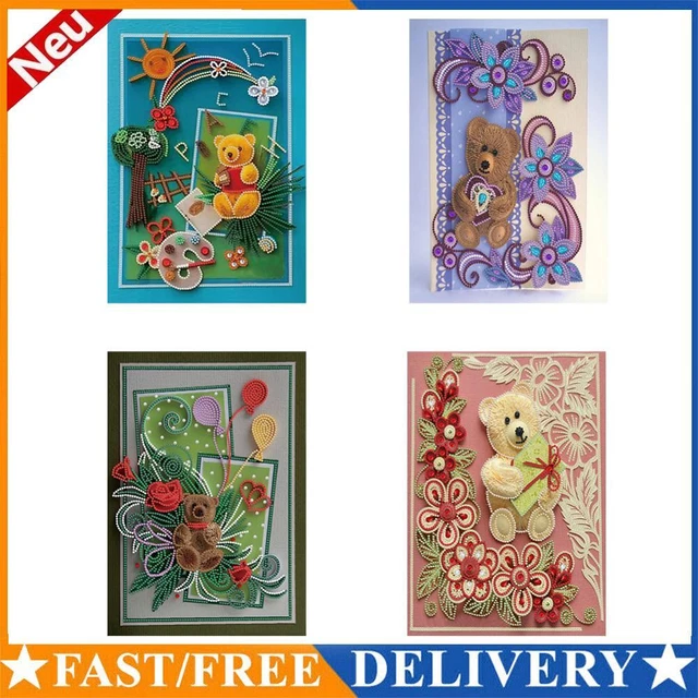 5D DIY Partial Drill Special Shape Cartoon Rhinestone Diamond Drawing for Home