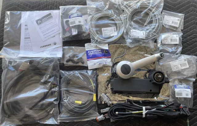 Evinrude E-Tec Boat Side Throttle Control Rigging Kit Dcsm 0769964