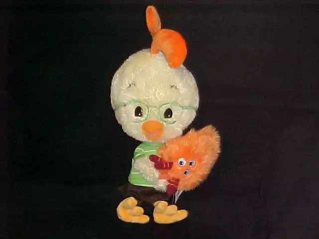 18" Disney Chicken Little Plush Toy With Alien Kid & Tags From Walt Disney World