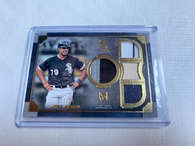 Jose Abreu 2019 Topps Museum Collection Primary Pieces Quad Patch Relic Card /25