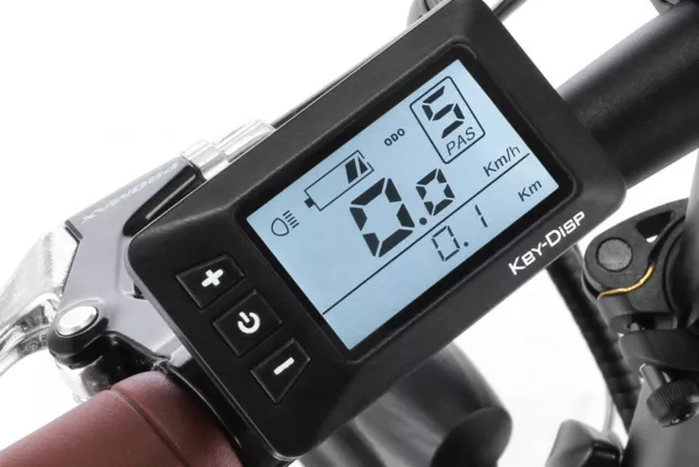 E-Bikes Electric Bike Display Back-Lit 36V/48V KD21C LCD FEMALE CONNECTOR