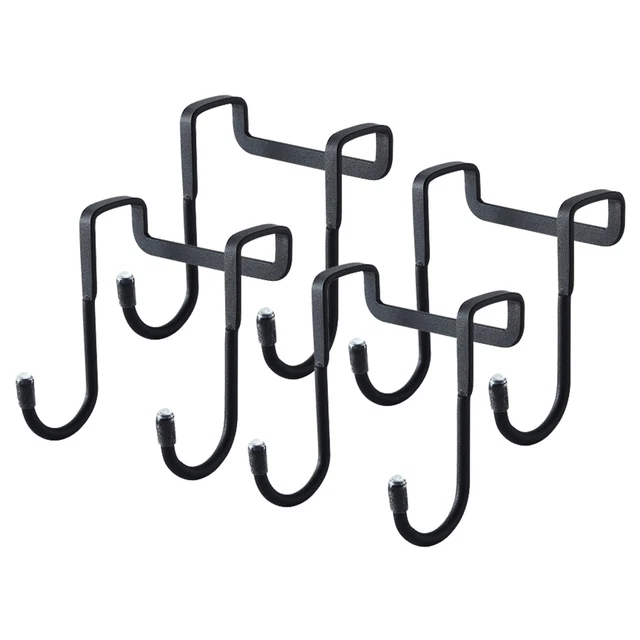 16 Ganci Da Porta In Acciaio Inox | Appendiabiti Per Camera, Bagno, Cucina | Senza Forare | Porta Fino A 3 Kg - Foto 11