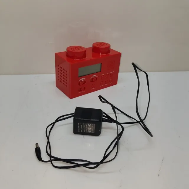 Lego Portable Clock Radio Model LG11000 Untested - Item 032 050223MJS