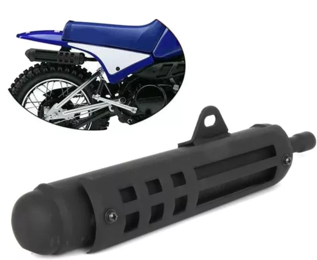 PW80 Silencer Exhaust Muffler Pipe For PW80 PY80 Pit Dirt Bike Stainless Steel