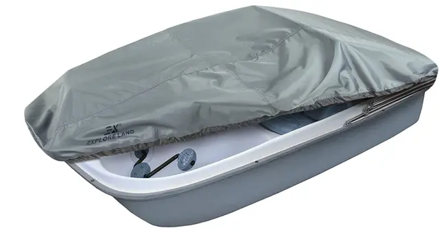 Pedal Boat Cover - Waterproof Heavy Duty Outdoor 3 or 5 Person Paddle Boat Prote