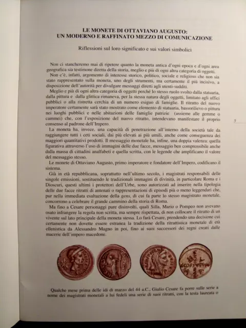 Le monete di Ottaviano Augusto a cura di F. Catalli e A. Cavicchi ed. A.Cavicchi 2