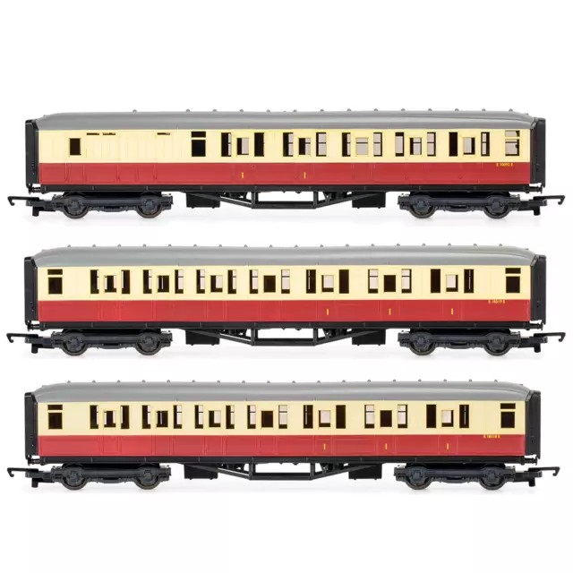 Hornby Br Gresley Passenger Coach Triple Pack Oo Gauge Model Railways