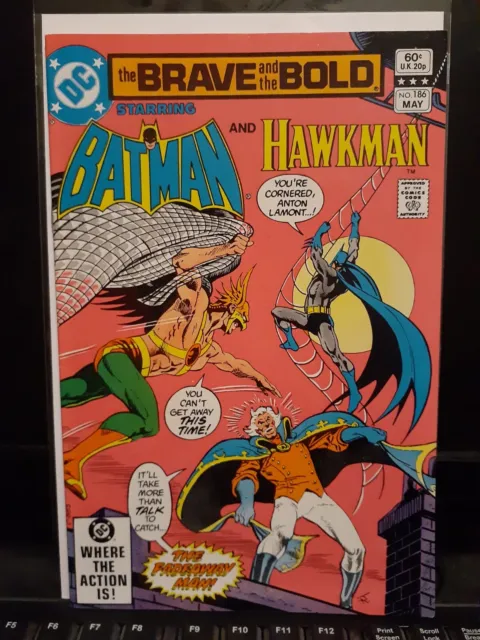 Brave and the Bold #186 Dc Comic 1982 Batman & Hawkman Nemesis