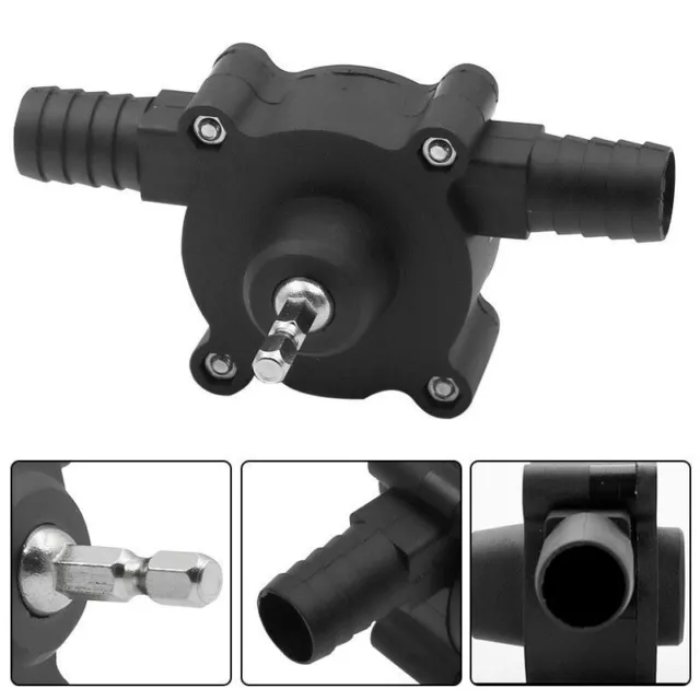 Liquid Transfer Pump Mini Hand Diesel Oil Fluid Suction Pump Electric Drill Pump