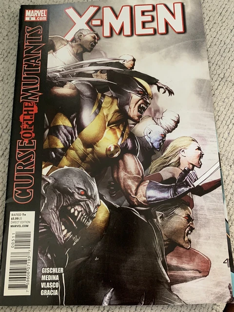 X-MEN Vol 2 / 1~5 Curse Of The Mutants W/ SAGA. Marvel 9/2010 5