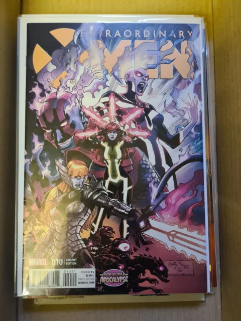 Marvel Extraordinary X-Men #10 Horseman of the Apocalypse Variant High Grade
