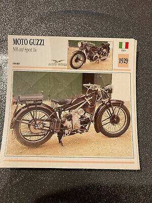 CARTE FICHE MOTO collection ATLAS TRITON 500 CM3 SPECIALE FEUILTAINE 