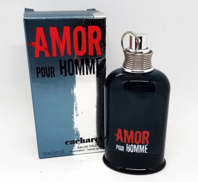 Amor pour Homme Cacharel 75ml./ 2.5 FL. OZ. Eau de toilette spray SIN PRECINTAR