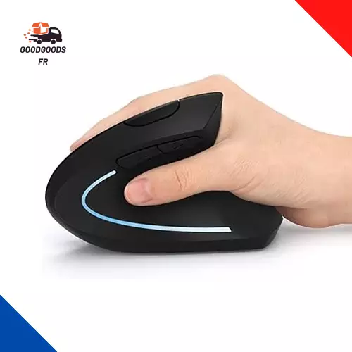 Souris verticale ergonomique Bluetooth sans fil Usb rechargeable Gamer Souris  Mini souris de jeu pour ordinateur portable Pc