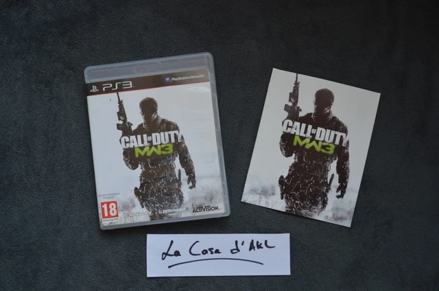 Call of Duty Modern Warfare 3 MW3 complet sur Playstation 3 PS3 FR TBE