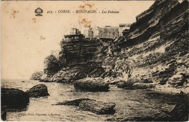 CPA Bonifacio - Les Falaises CORSICA - CORSE (1083937)