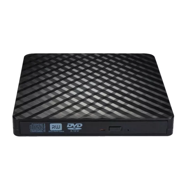 Unidad de CD DVD Externa, USB 3.0 y Tipo C, Lector de Unidad de CD DVD +/- 4565